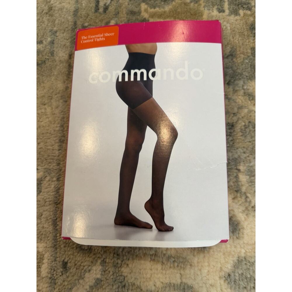 Commando The Essential Sheer Control Tights Sz L Light Nude $42 NIB